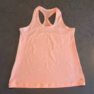 Gottex Salmon/Pink Fitness Mesh Insert Tank L